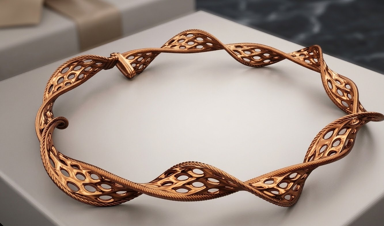SA // MB-01 Helical Mesh Bracelet